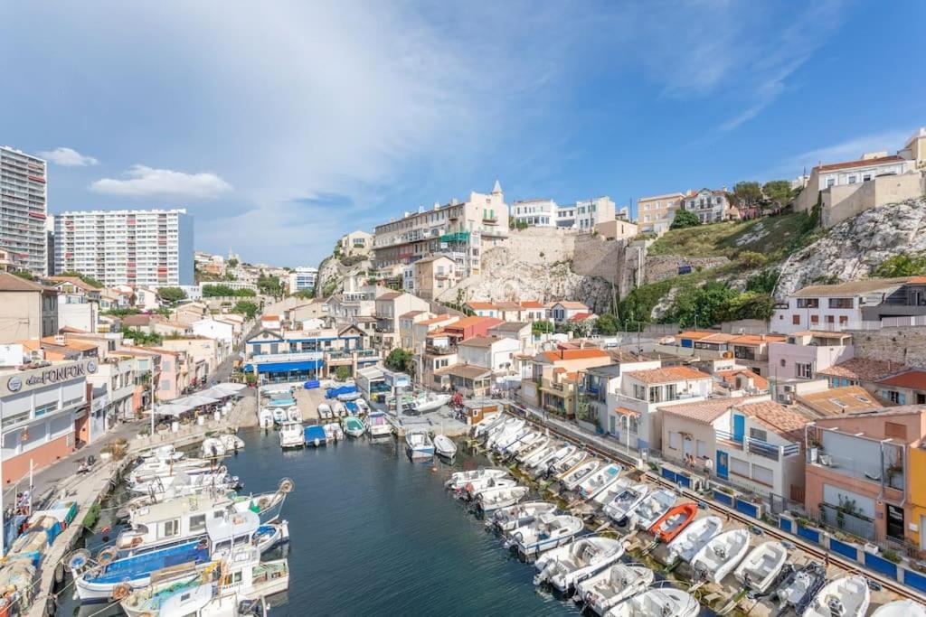 Le Pecheur -Charmant-T3 Au Coeur Du Vallon Marseille Luaran gambar